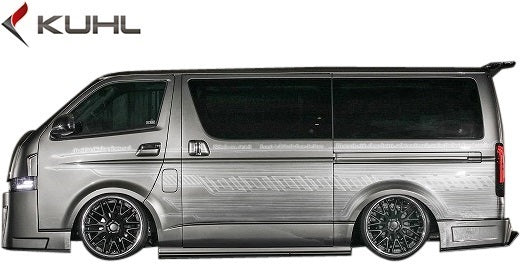 Toyota 200 Series Hiace Type 4 Kuhl Racing Ver1 200V-GT Rear Bumper [v1072924150]
