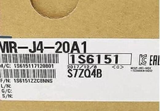 Mitsubishi Electric MR-J4-20A1 Servo Motor [n1162237367]