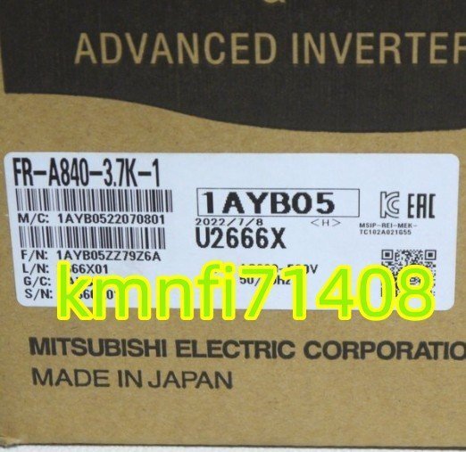 Mitsubishi Electric FR-A840-3.7K-1 Inverter Drive (open box) [k1242482380]