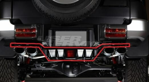 Rowen 1T004P00-00 Rear Under Diffuser FRP Unpainted FJ Cruiser GSJ15W [t1072605512]