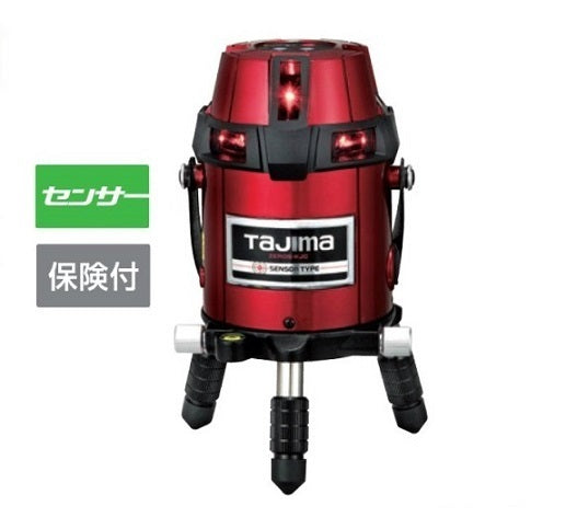 Tajima ZEROS-KJC Full Line Sensor Red High Brightness Laser Set with Receiver and Tripod [x1215716510]