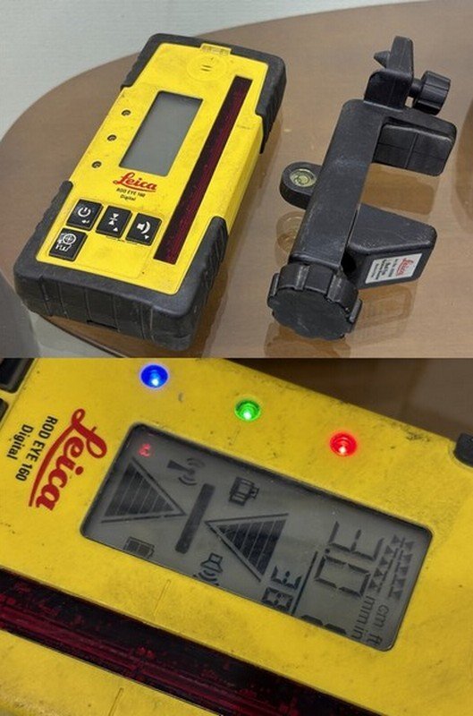 Leica Geosystems Rugby 620 Rotating Laser Level with RE160 Receiver and Vice [e1213588533]