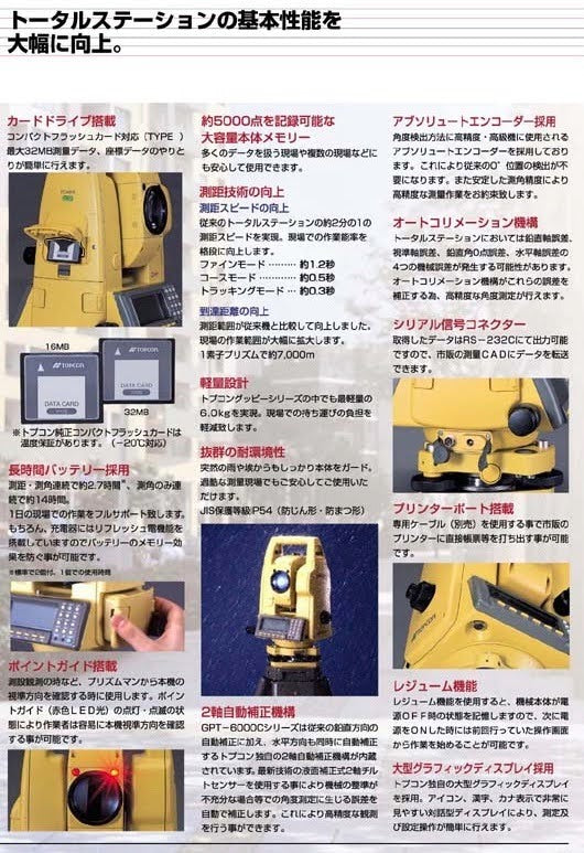 GPT GPT6003 Total Station with Non-Prism Measurement Function [b1195454159]