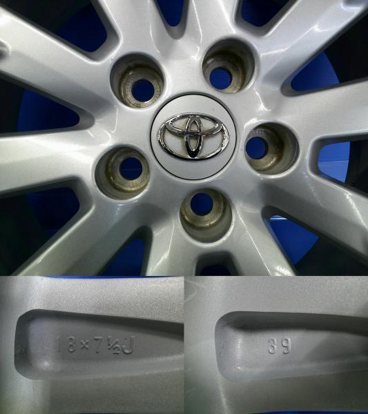 Harrier Vanguard RAV4 etc. New Summer 2023 Dunlop GRANDTREK PT5 235/55R18 Used Genuine 18 inch aluminum 7.5J +39 5 holes PCD114.3 article [r1208701900]
