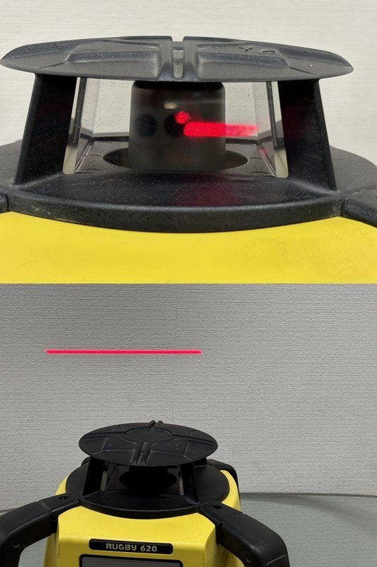 Leica Geosystems Rugby 620 Rotating Laser Level with RE160 Receiver and Vice [e1213588533]