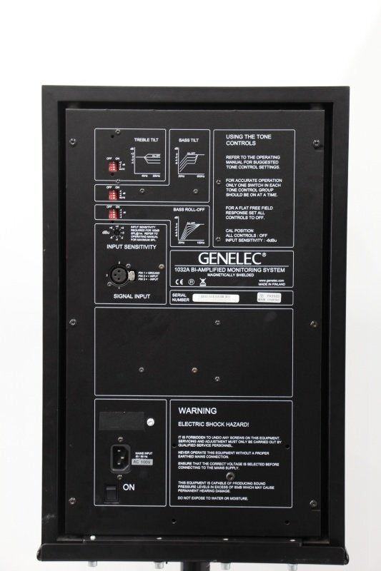 Genelec 1032A Studio Monitor Speakers Pair with Stand [1247414839]