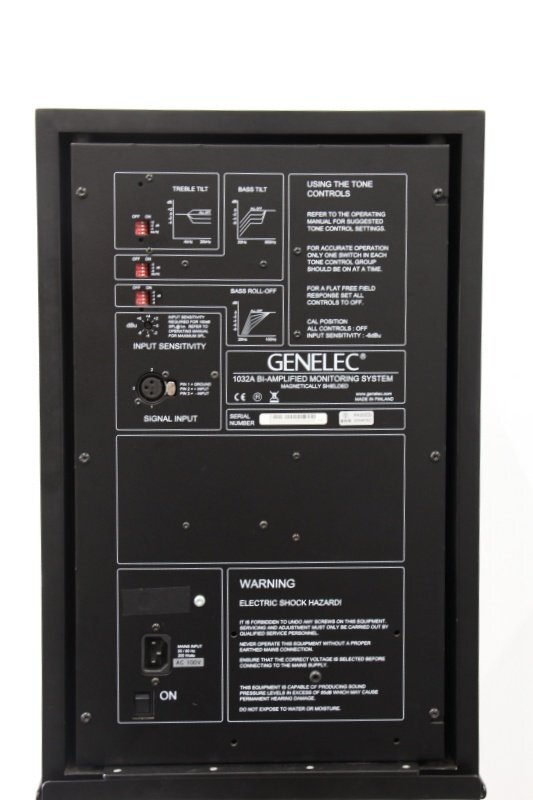 Genelec 1032A Studio Monitor Speakers Pair with Stand [1247414839]