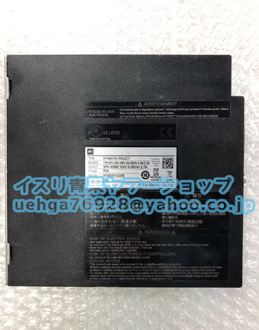 FUJI RYH401F6-VV2-ZC1 Servo Drive [m1197840124]