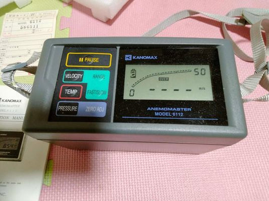 Nippon Kanomax Anemo Master Model 6112 Anemometer [t1075747689]