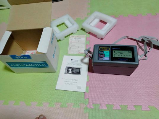 Nippon Kanomax Anemo Master Model 6112 Anemometer [t1075747689]