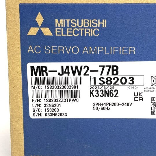 Mitsubishi Electric MR-J4W2-77B Servo Amplifier [o1186759346]