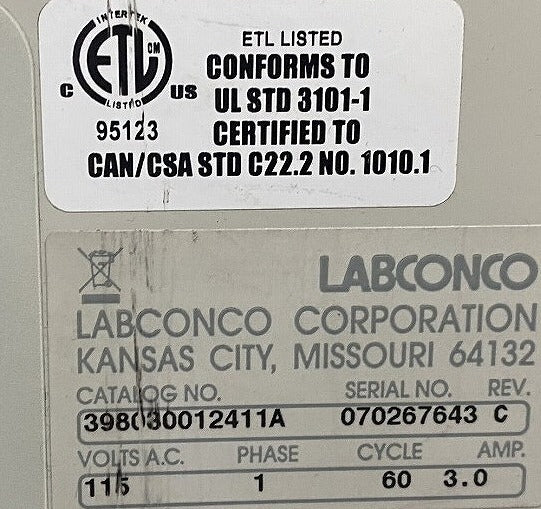 Labconco Biosafety Cabinet [h1223725699]