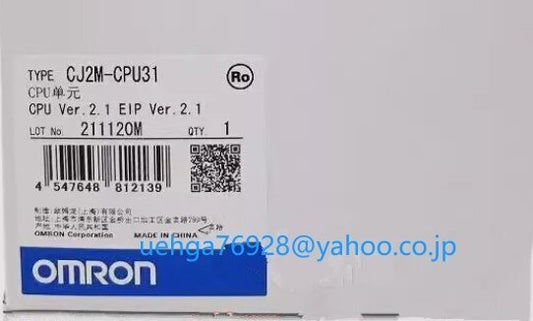 Omron CJ2M-CPU31 SYSMAC CJ Series CPU Unit with EtherNet/IP Function [k1199647901]