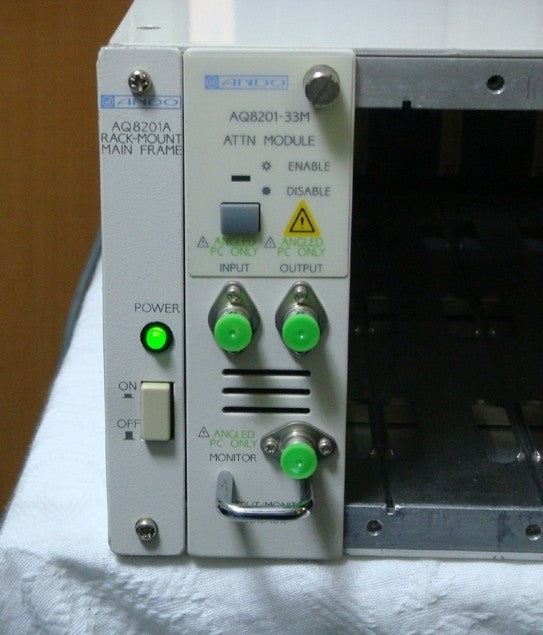 Ando AQ8201-33M Optical Attenuator Module 1480-1650nm [k455243809]