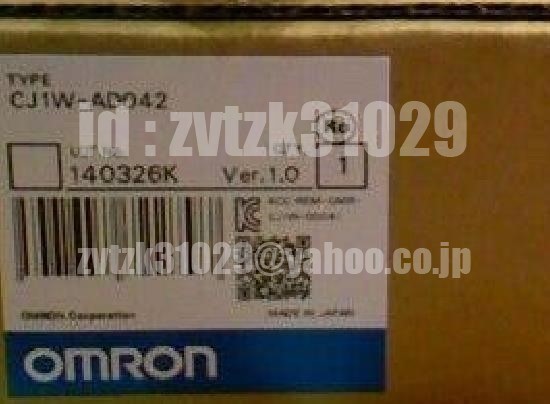 OMRON CJ1W-AD042 Programmable Controller [u1118432191]