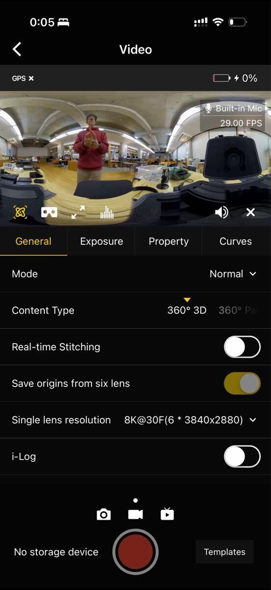 Insta360 Pro 2 360 Degree VR Camera [t1217623259]