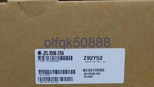 MITSUBISHI MR-J2S-200B-S158 Servo Amplifier [l1102435884]