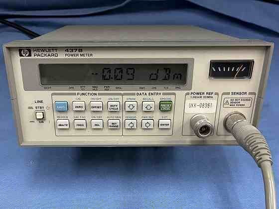 Hewlett Packard 437B Power Meter with 8481A Sensor 18GHz [m1241131077]