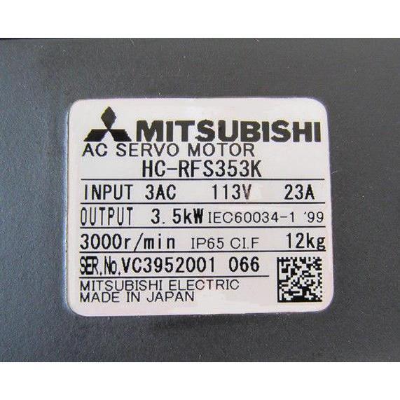 MITSUBISHI HC-RFS353K Servo Motor [q1150321717]