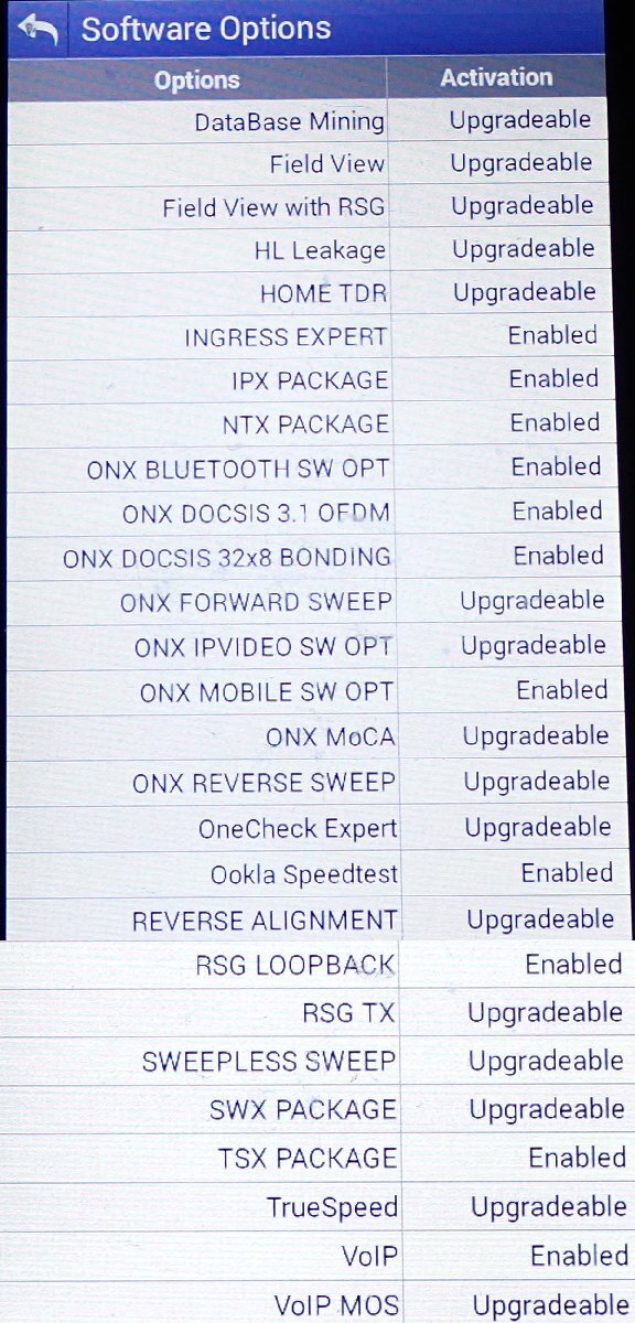 Viavi ONX-630 OneExpert CATV Field RF Measurement Device [w1246161802]
