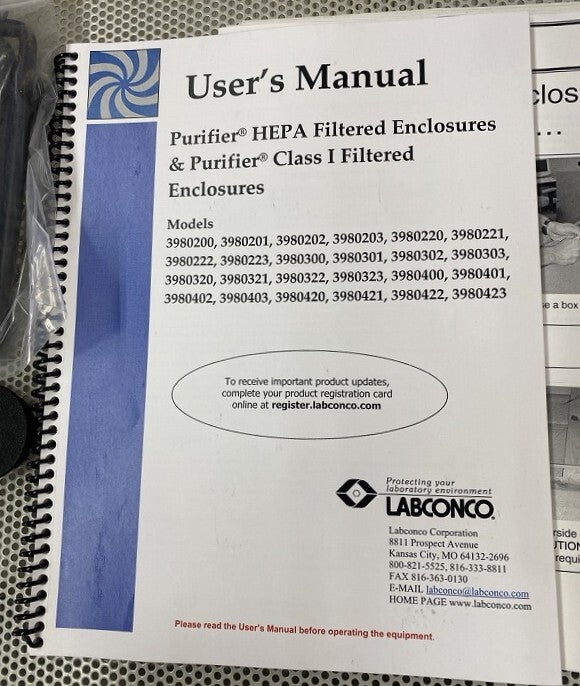 Labconco Biosafety Cabinet H94 W91 D75cm [r1184534436]