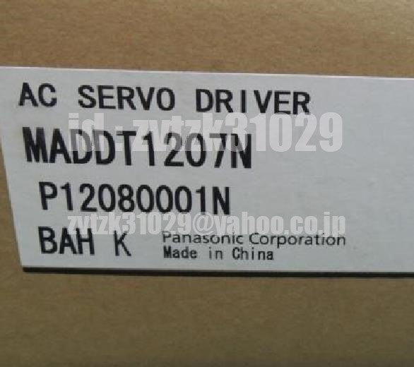 Panasonic MADDT1207N Servo Driver [w1118401666]