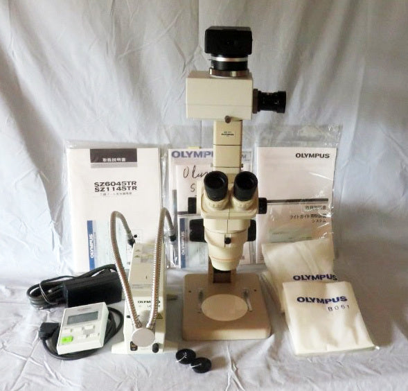 Olympus SZ6045TR Stereo Zoom Microscope with GSWH10X/22 Objective Lens and PM10SP Automatic Imaging System [d1241783281]