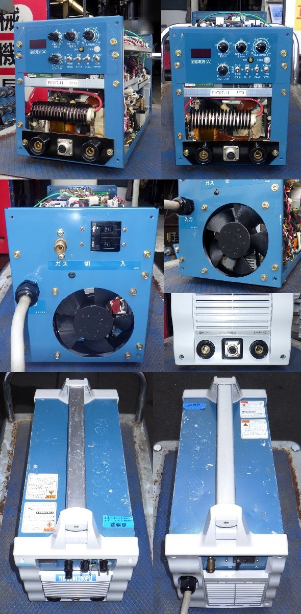 Daihen VRTPM-202 TIG Welder Inverter Mini 200PⅡ 100V-200V with Torch, Ground, Gas Regulator [q1194545682]