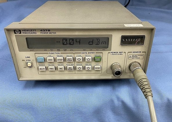 HP 437B Power Meter with Sensor 8482A F=~4.2GHz Cable Included [l1249965773]