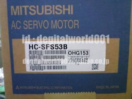 MITSUBISHI HC-SFS53B Servo Motor [r1096921427]