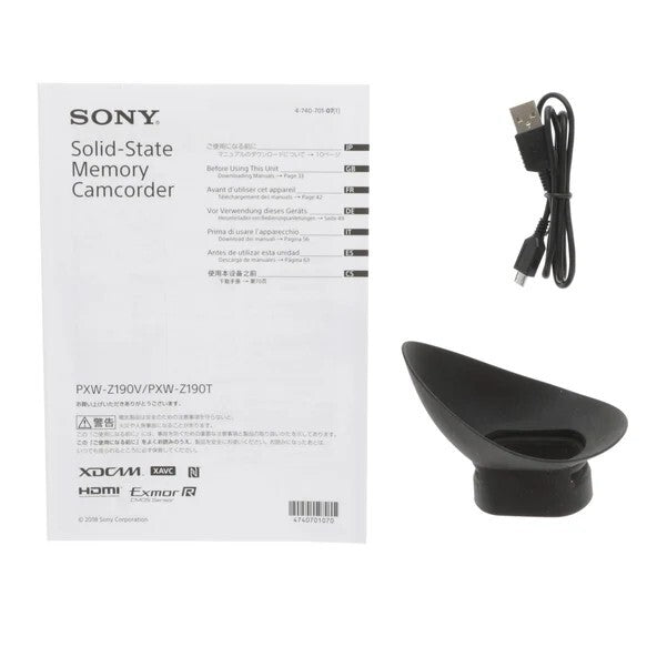 SONY PXW-Z190 Professional Camera 4K 97 hours usage [w1245255901]