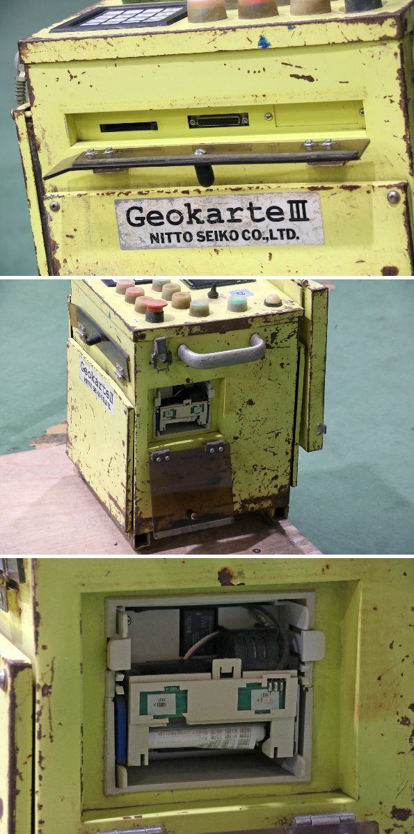 Nitto Seiko GeoKarte III Swedish Sounding Automatic Penetration Tester (for parts or not working) [n1240326465]