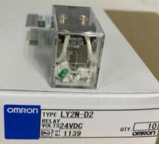 OMRON LY2N-D2 Relay 24V DC 100-Piece Set [r1131659543]