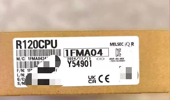 Mitsubishi R120ENCPU CC-Link IE Built-in Sequencer CPU Unit 1 pc (open box) [t1248450518]