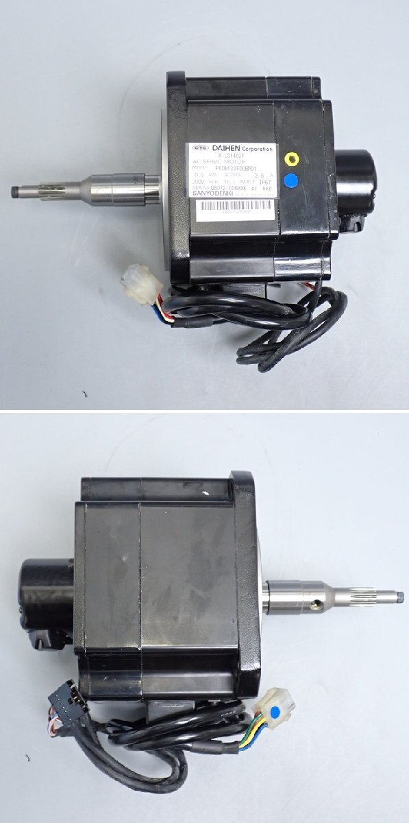 Sanyo Denki DAIHEN AC Servo Motor W-L01492F [p1212177135]