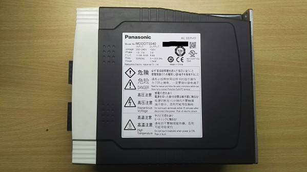 Panasonic MDDDT5540 AC Servo Amplifier 1.5kw [r167461610]