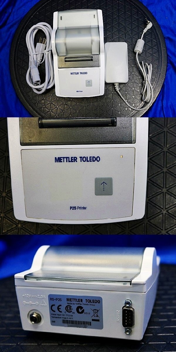 METTLER TOLEDO XP26V Micro Electronic Balance with Ionizer and Printer RS-P25 [o1219595643]