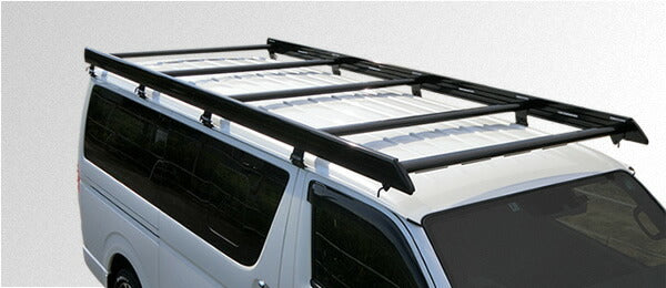 Toyota HIACE Roof Carrier 2021 Model Black Standard Roof No Auxiliary Roof Frame VECTER CRAFT Vector Craft R-H-B [x1190775555]