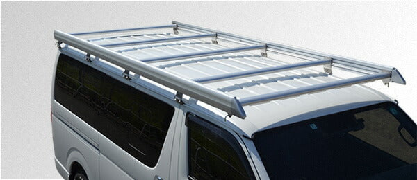 Toyota HIACE Roof Carrier 2021 Model Silver Standard Roof No Auxiliary Roof Frame VECTER CRAFT Vector Craft R-H-S [w1190772705]