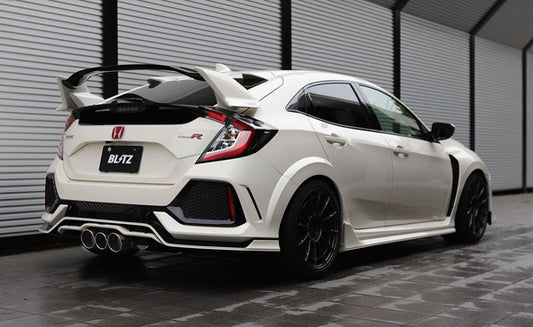 BLITZ NUR-SPEC CUSTOM EDITION Muffler Mirror Finish 63174 Honda Civic Type R FK8 K20C [l1208360525]