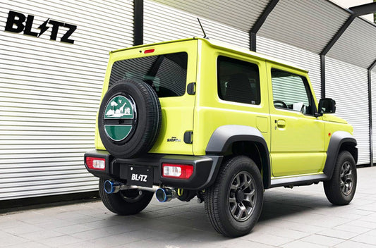 BLITZ NUR-SPEC CUSTOM EDITION 63192V Muffler Titanium Color Suzuki Jimny Sierra JB74W K15B MT/AT [c1202310735]