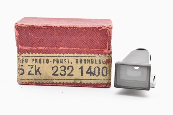 Leica Leitz 35mm Viewfinder WEISU Black Paint with Box [t1212562091]