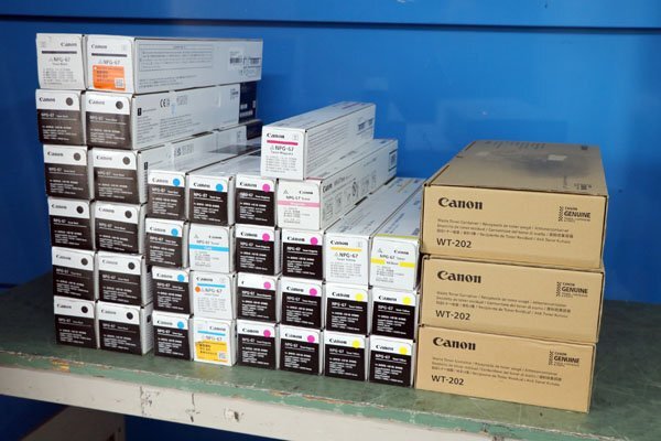 Canon NPG-67 Toner 35pcs with WT-202 Waste Toner Box 3pcs [l1228044717]