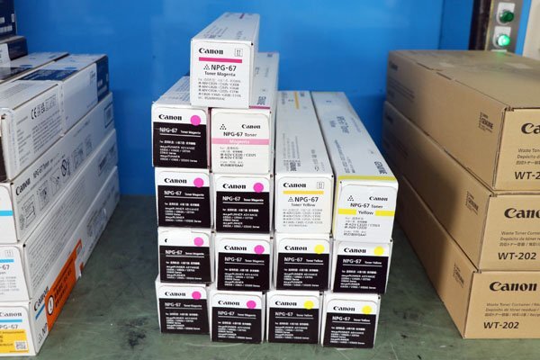 Canon NPG-67 Toner 35pcs with WT-202 Waste Toner Box 3pcs [l1228044717]