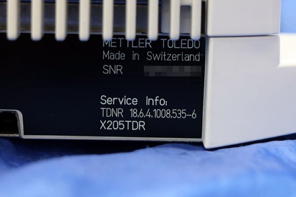 Mettler Toledo XP205TDR Analytical Balance with RS-P45 Printer [l1238598879]