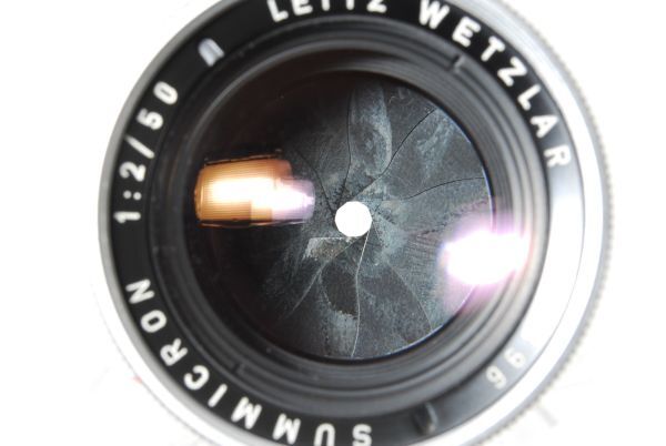 Leica SUMMICRON 50mm f/2 Rigid Lens Late M Mount Leitz [d1188933080]
