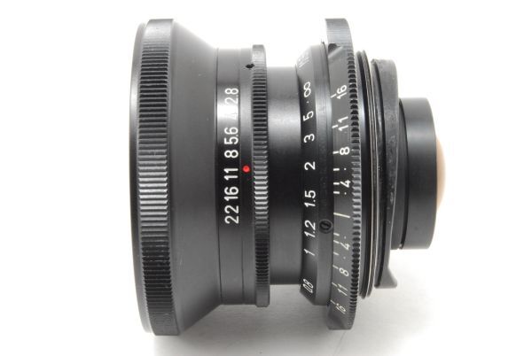 CONTAX Carl Zeiss G Biogon 28mm f/2.8 T* Lens MS-28 9695 [r1205160500]