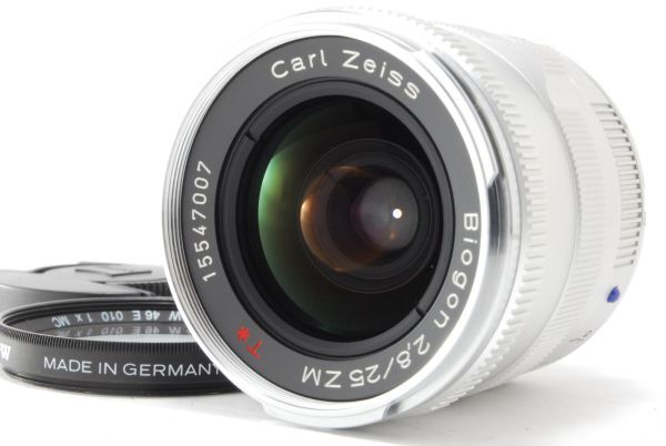 Carl Zeiss Biogon 25mm f/2.8 T* ZM Lens Silver Leica M [o1209142645]