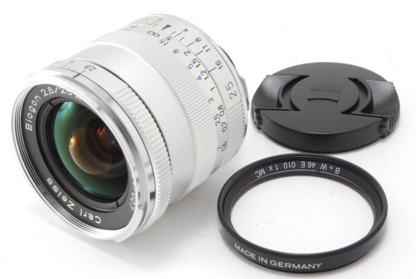 Carl Zeiss Biogon 25mm f/2.8 T* ZM Lens Silver Leica M [o1209142645]