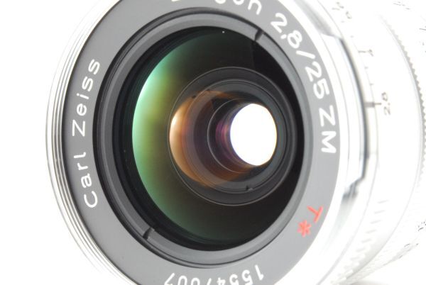 Carl Zeiss Biogon 25mm f/2.8 T* ZM Lens Silver Leica M [o1209142645]